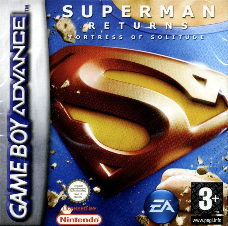 Superman Returns - GBA Game front cover