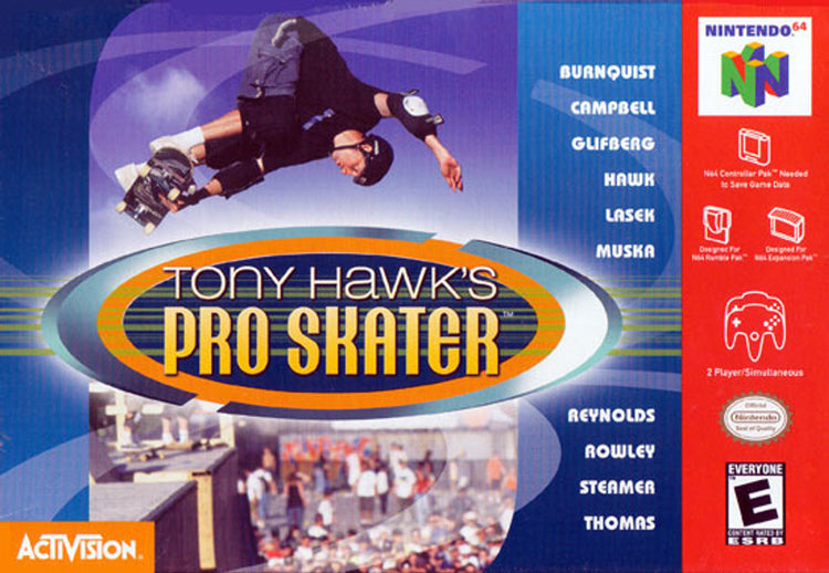 Tony Hawk - Nintendo 64 Game