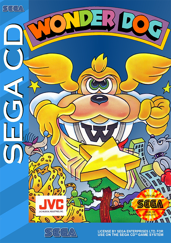 Wonder Dog - Sega CD Game