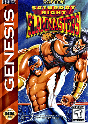 Saturday Night Slam Masters - Sega Genesis Game
