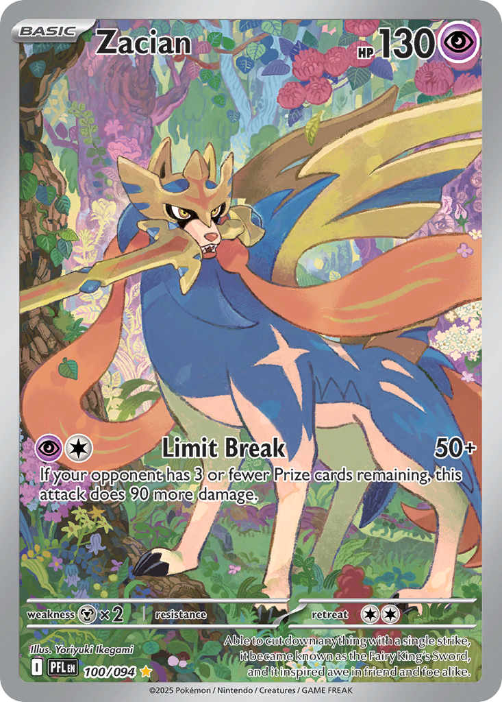 Zacian (100/94) - Phantasmal Flames