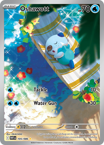 Oshawott (105/86) - White Flare