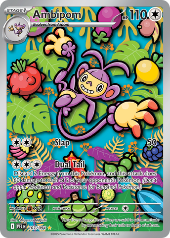 Ambipom (107/94) - Phantasmal Flames