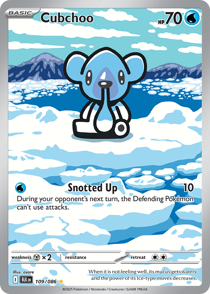Cubchoo (109/86) - Black Bolt