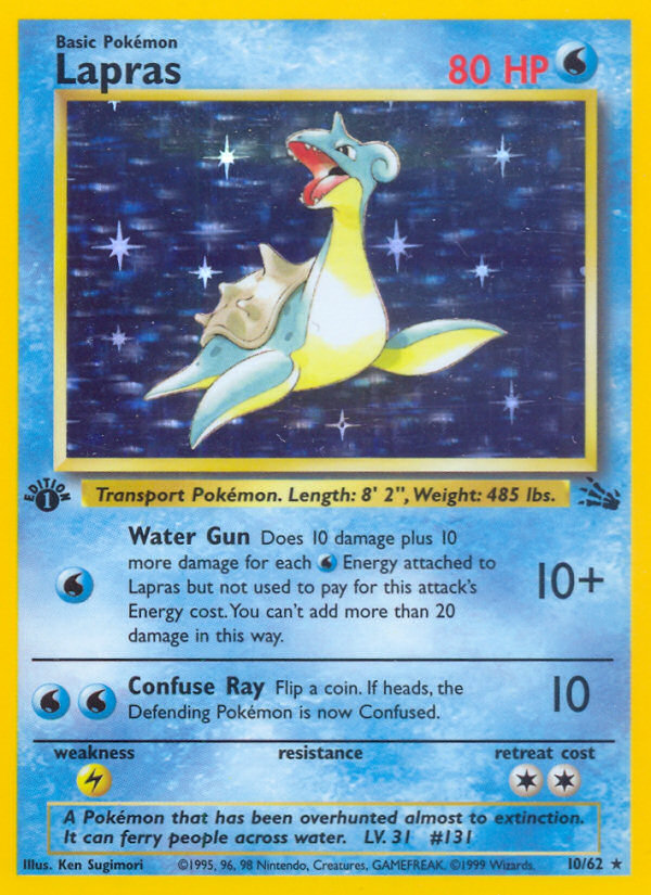Lapras (10/62) - Fossil