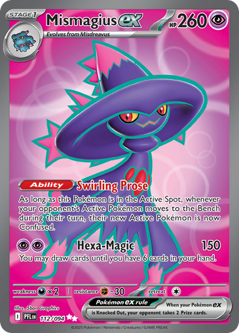 Mismagius ex (112/94) - Phantasmal Flames