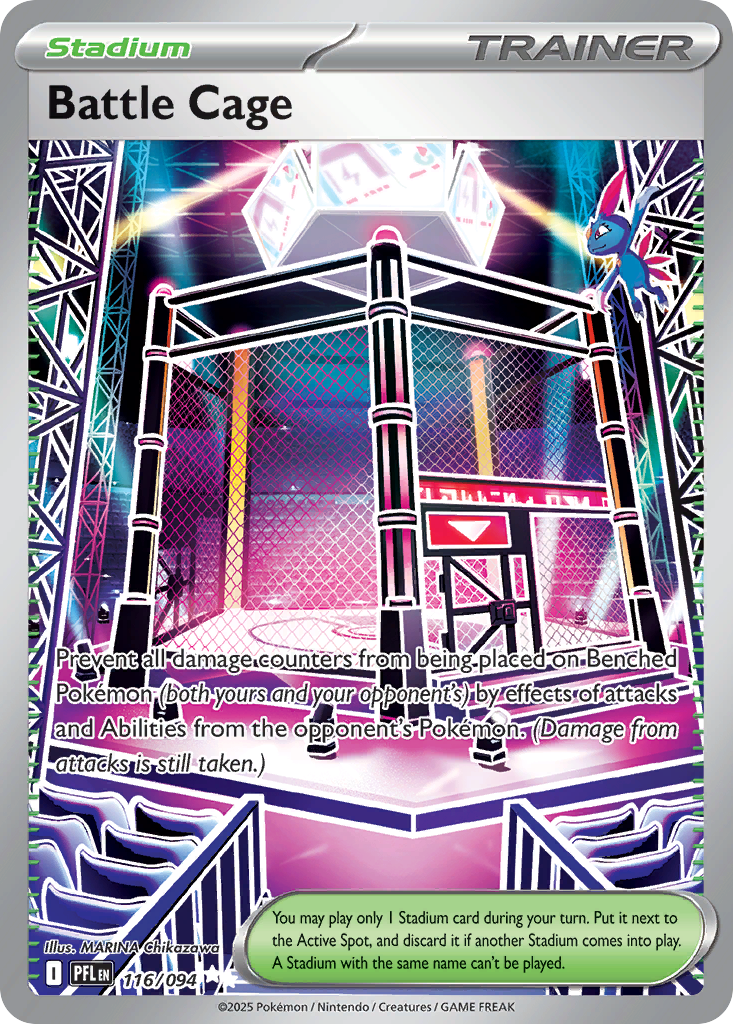 Battle Cage (116/94) - Phantasmal Flames