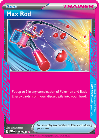 Max Rod (116/131) - Prismatic Evolutions