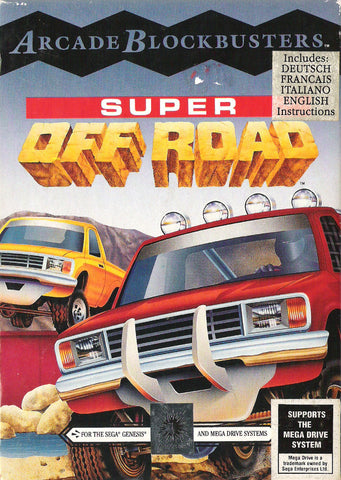 Super Off Road - Sega Genesis Game