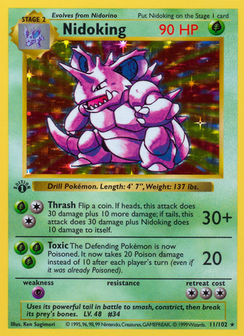 Nidoking (11/102) - Base