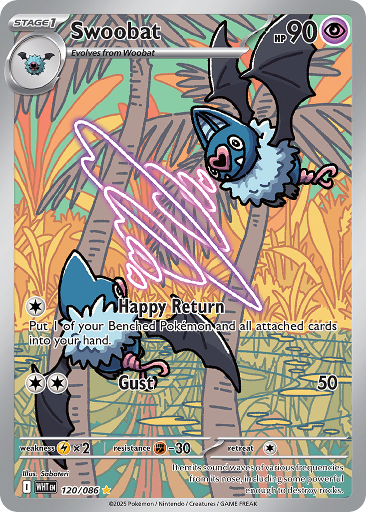 Swoobat (120/86) - White Flare