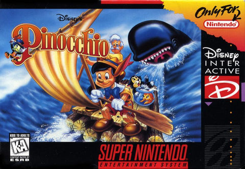 Pinocchio - SNES Game