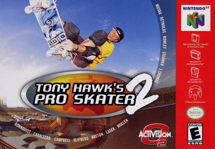 Tony Hawk 2 - Nintendo 64 Game