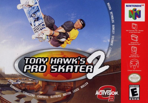 Tony Hawk 2 - Nintendo 64 Game