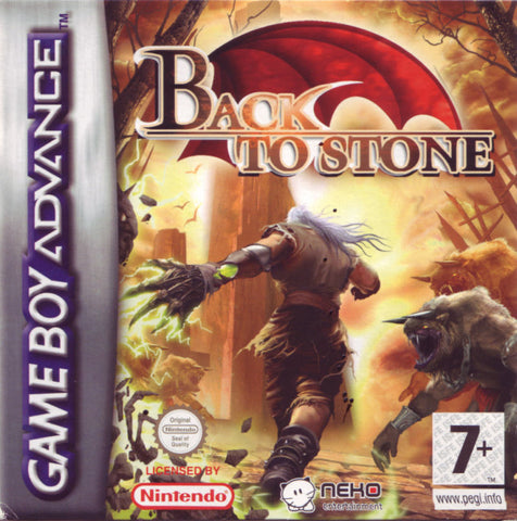 Back to Stone - GBA Game
