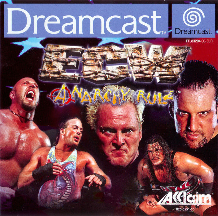 ECW Anarchy Rulz - Sega Dreamcast Game