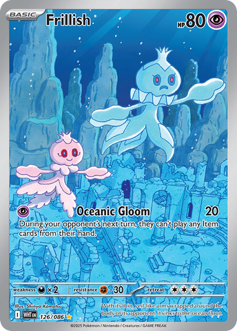 Frillish (126/86) - White Flare