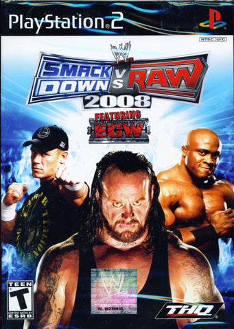 WWE Smackdown vs. Raw 2008 - PS2 Game