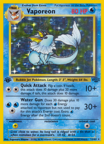 Vaporeon (12/64) - Jungle