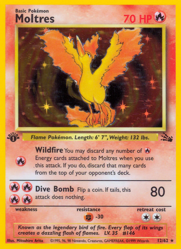 Moltres (12/62) - Fossil