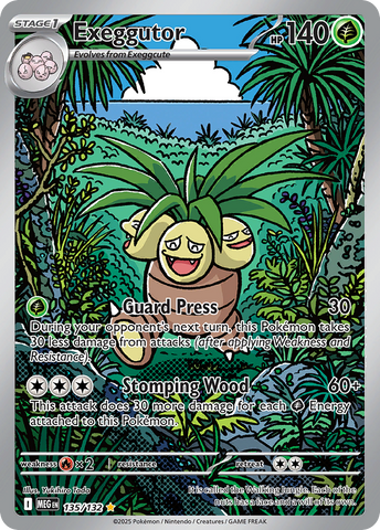 Exeggutor (135/132) - Mega Evolution