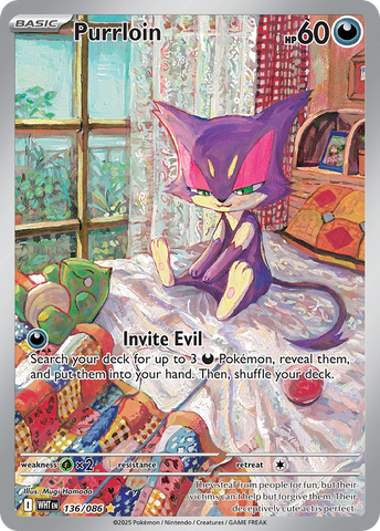 Purrloin (136/86) - White Flare