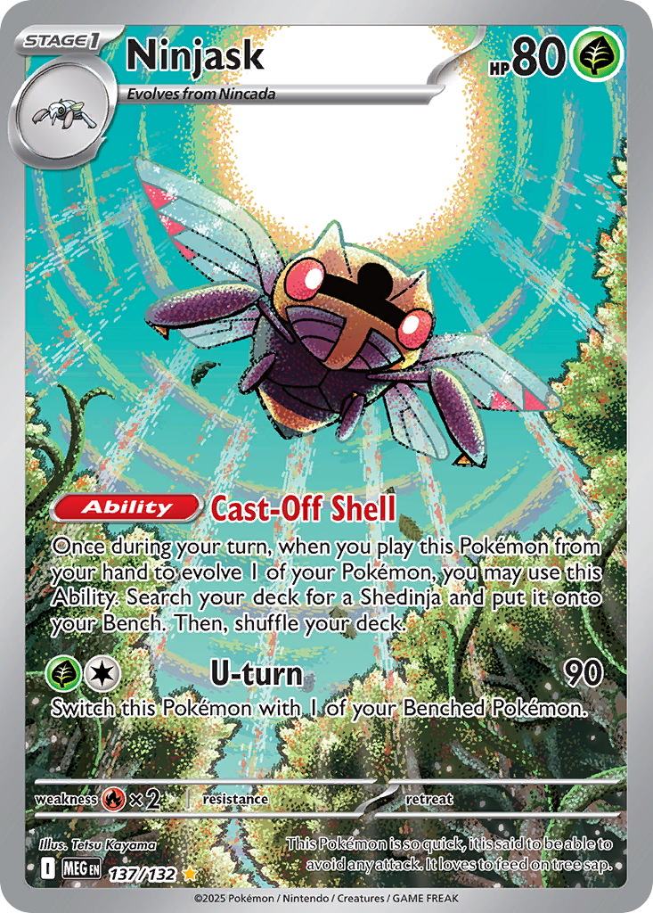 Ninjask (137/132) - Mega Evolution