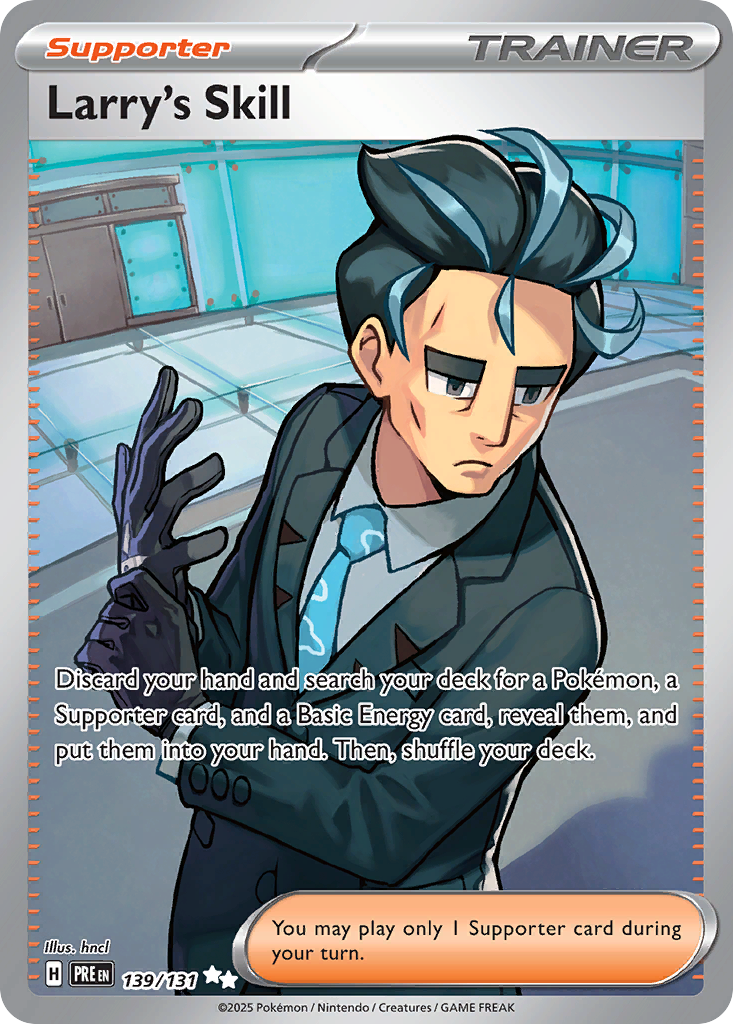 Larry's Skill (139/131) - Prismatic Evolutions