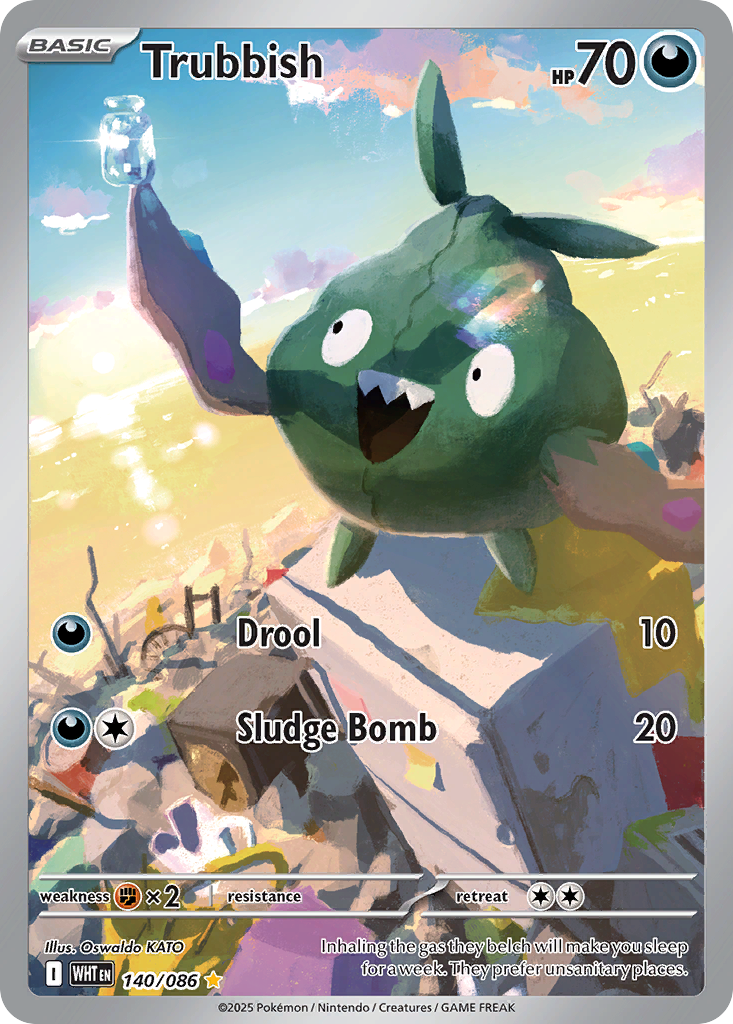 Trubbish (140/86) - White Flare