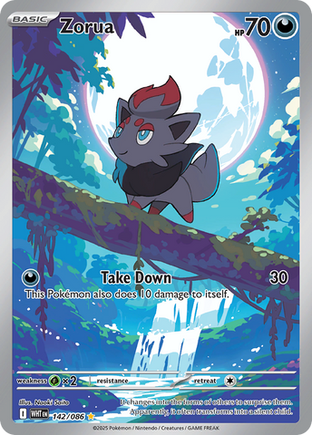 Zorua (142/86) - White Flare