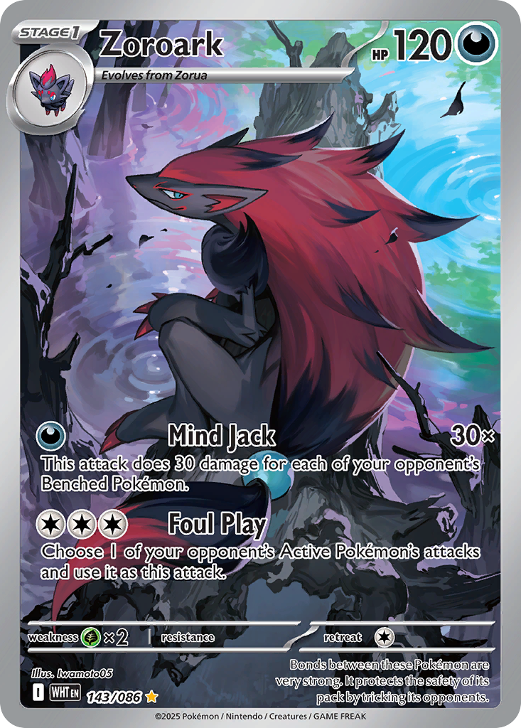 Zoroark (143/86) - White Flare