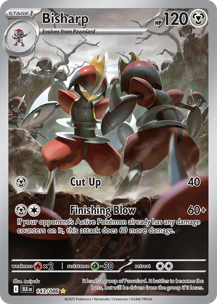 Bisharp (143/86) - Black Bolt