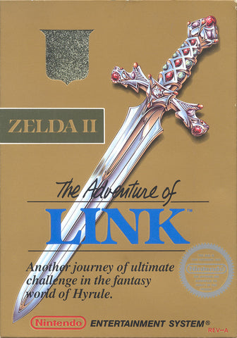 Zelda II The Adventure of Link - NES Game