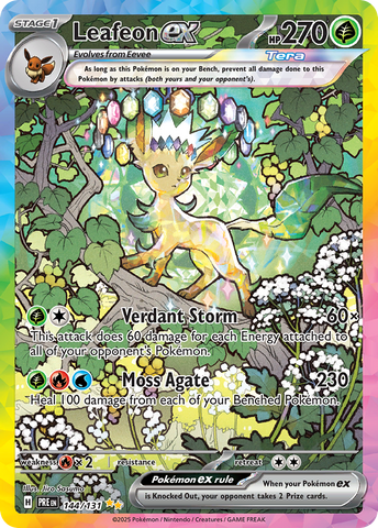 Leafeon ex (144/131) - Prismatic Evolutions