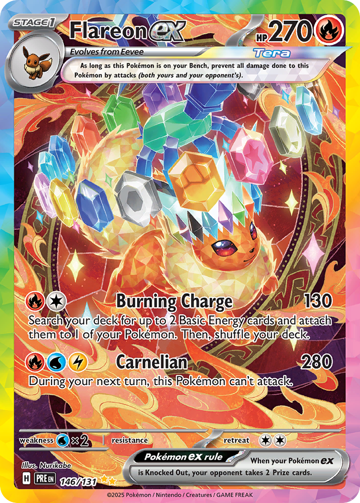 Flareon ex (146/131) - Prismatic Evolutions