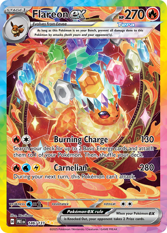 Flareon ex (146/131) - Prismatic Evolutions