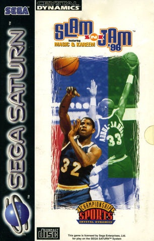 Slam n Jam 96 - Sega Saturn Game