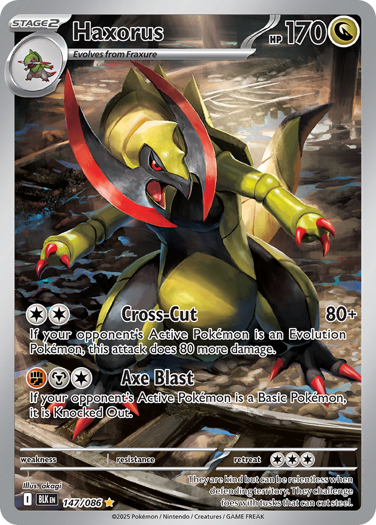 Haxorus (147/86) - Black Bolt