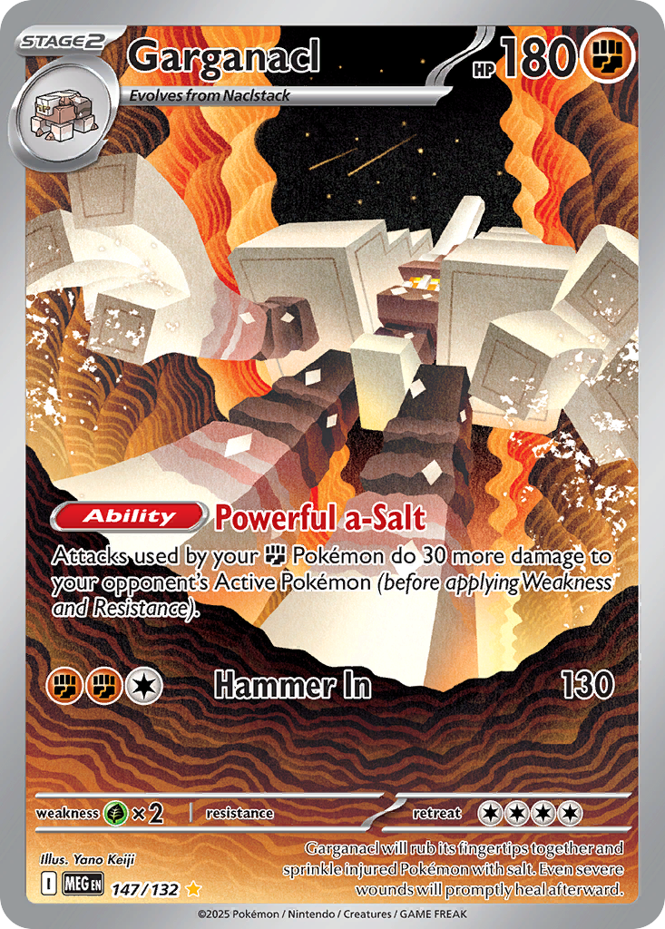 Garganacl (147/132) - Mega Evolution