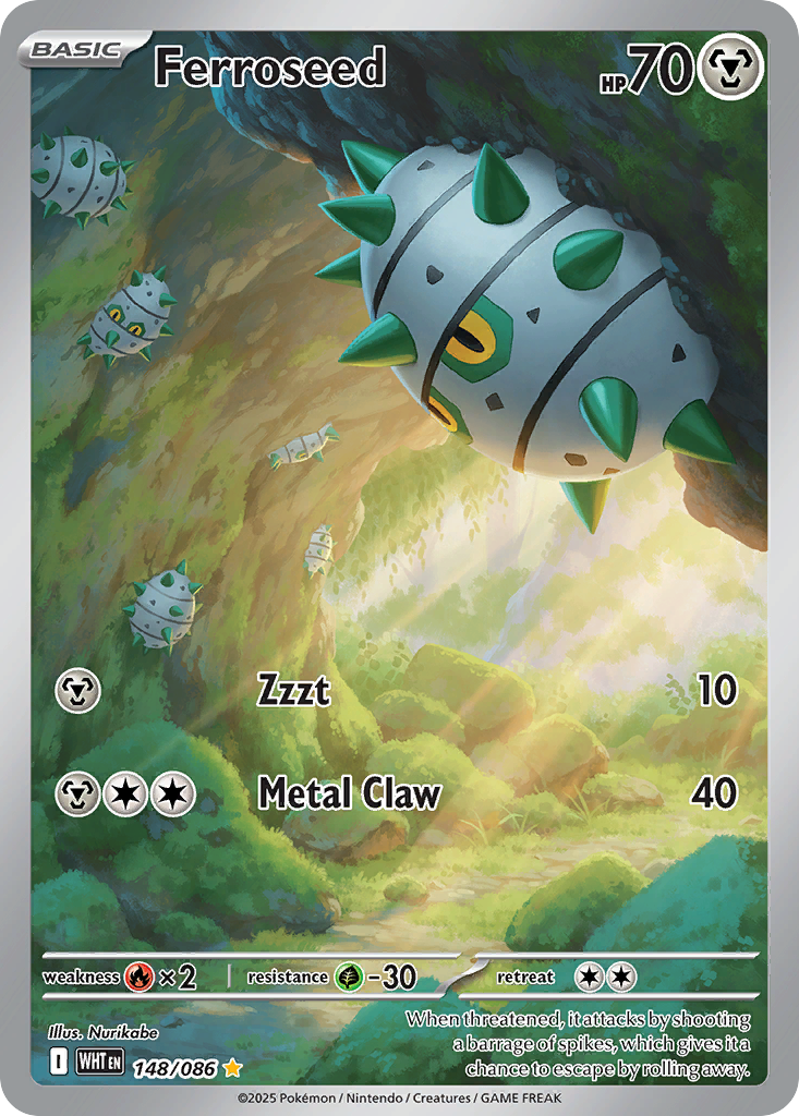 Ferroseed (148/86) - White Flare