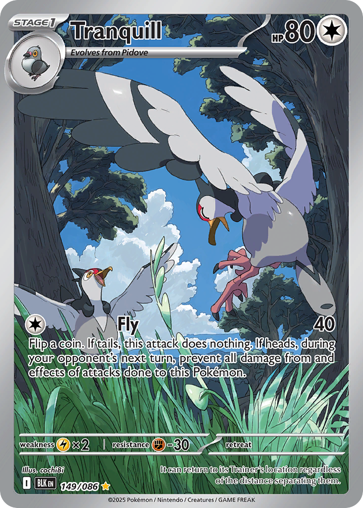 Tranquill (149/86) - Black Bolt