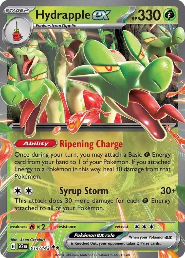 Hydrapple ex (14/142) - Stellar Crown