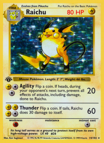 Raichu (14/102) - Base