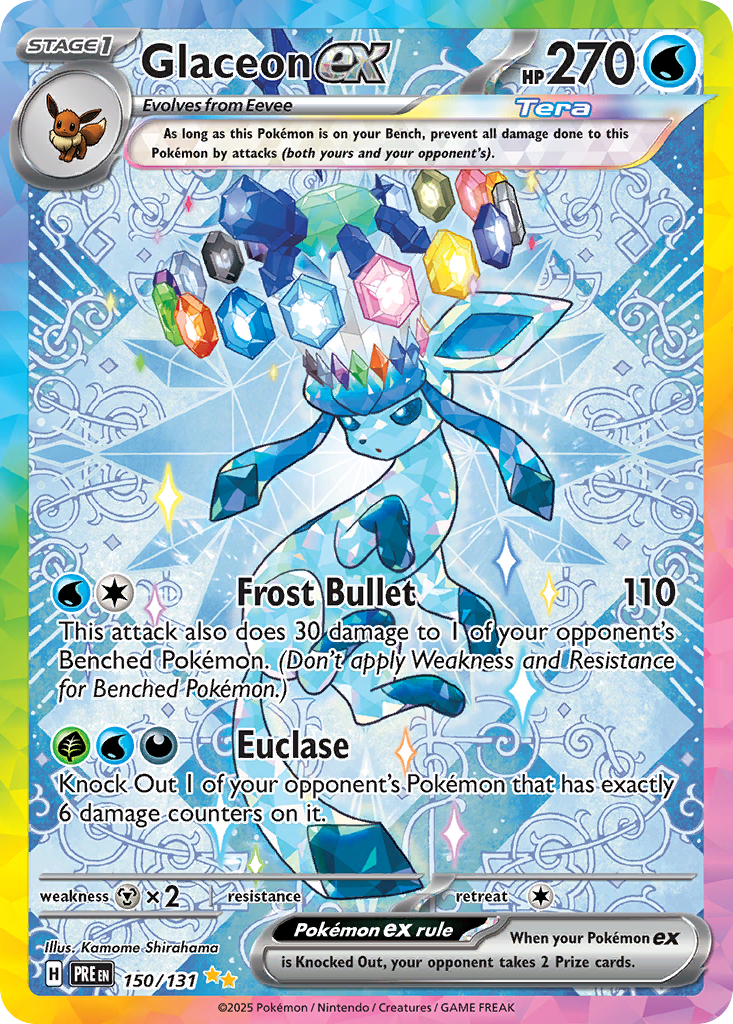 Glaceon ex (150/131) - Prismatic Evolutions