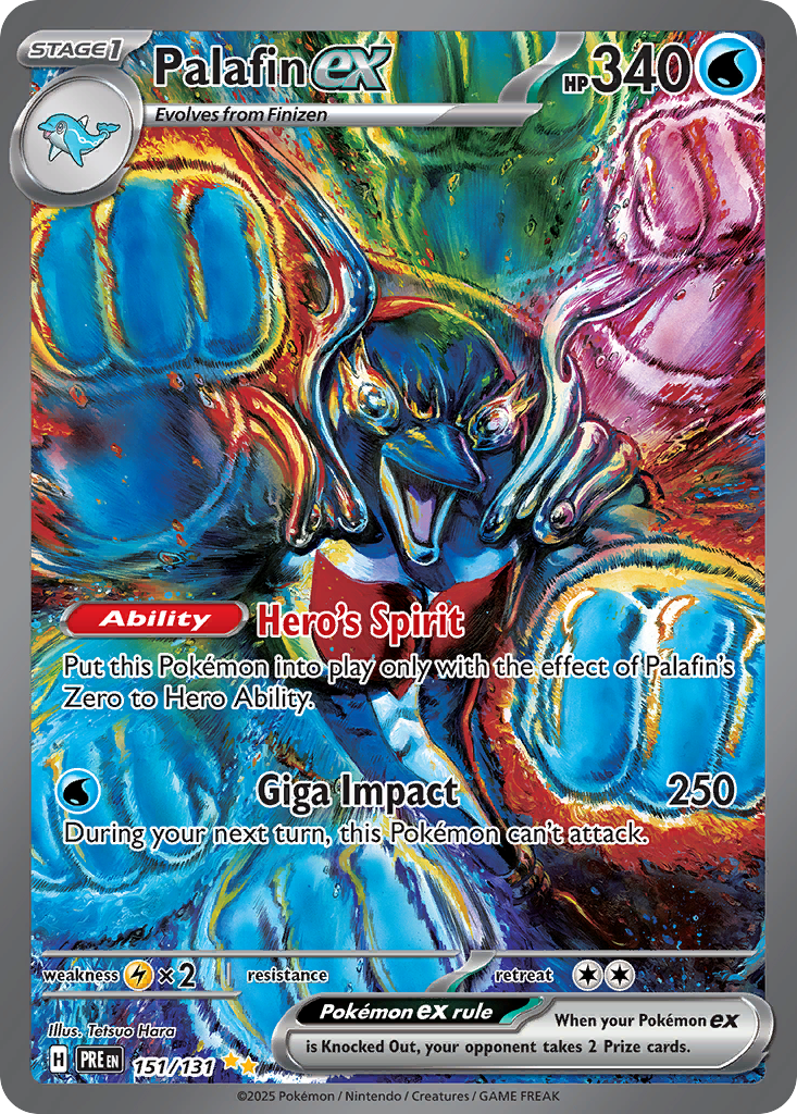 Palafin ex (151/131) - Prismatic Evolutions