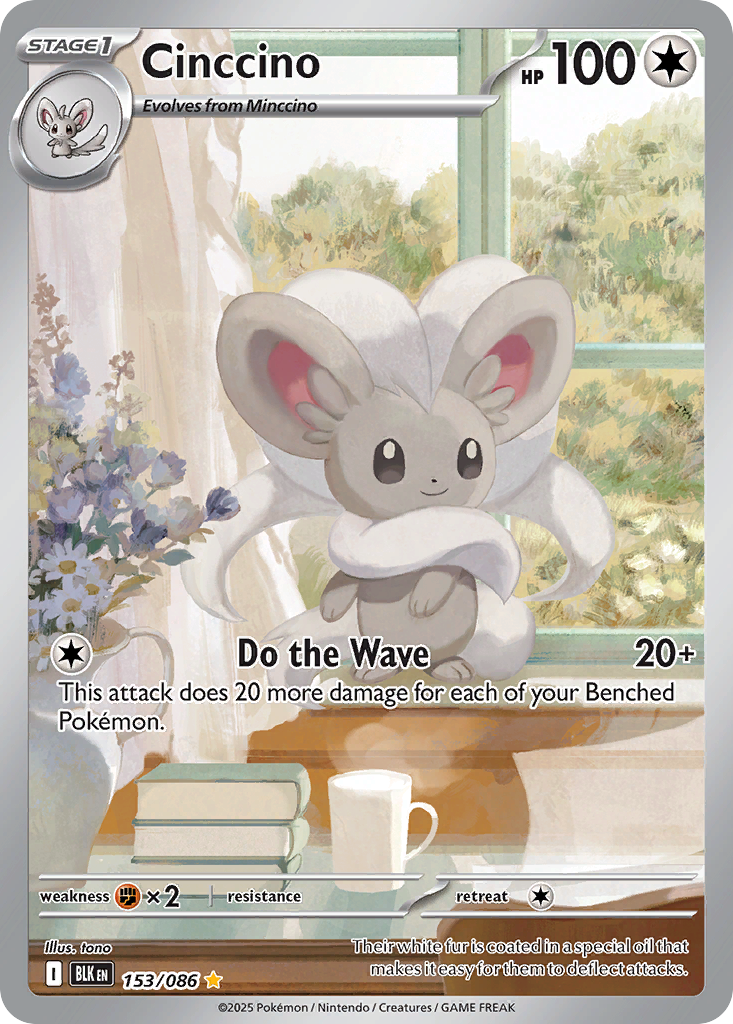 Cinccino (153/86) - Black Bolt