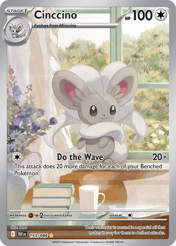Cinccino (153/86) - Black Bolt