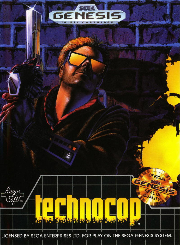 Techno Cop - Sega Genesis Game