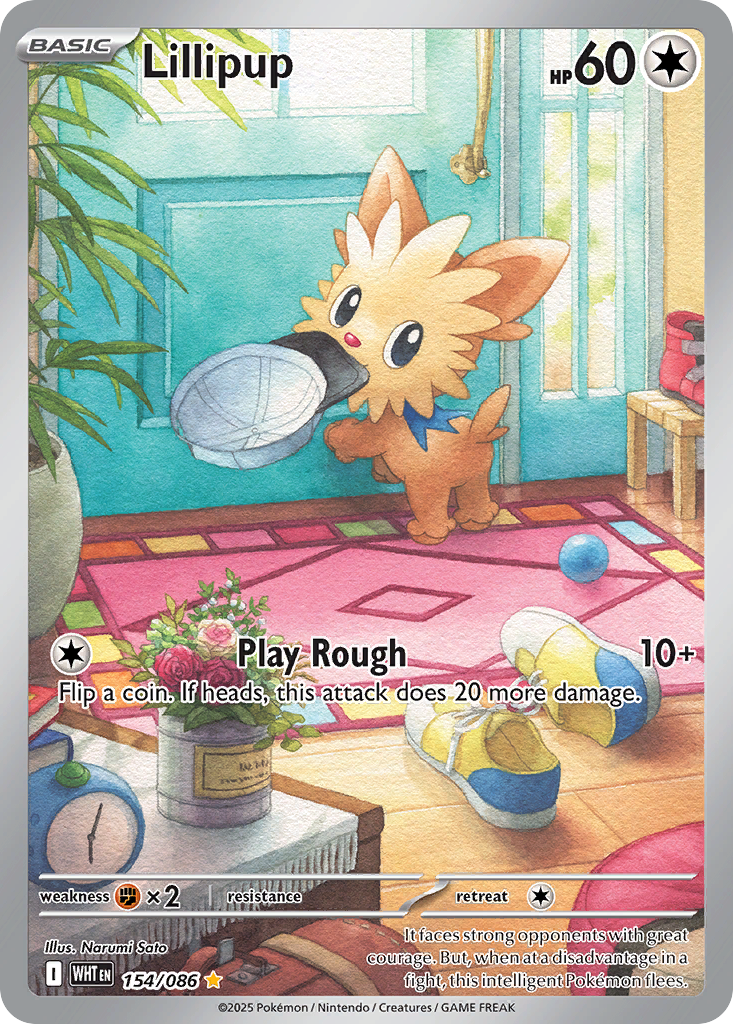 Lillipup (154/86) - White Flare