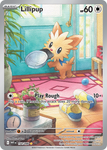 Lillipup (154/86) - White Flare